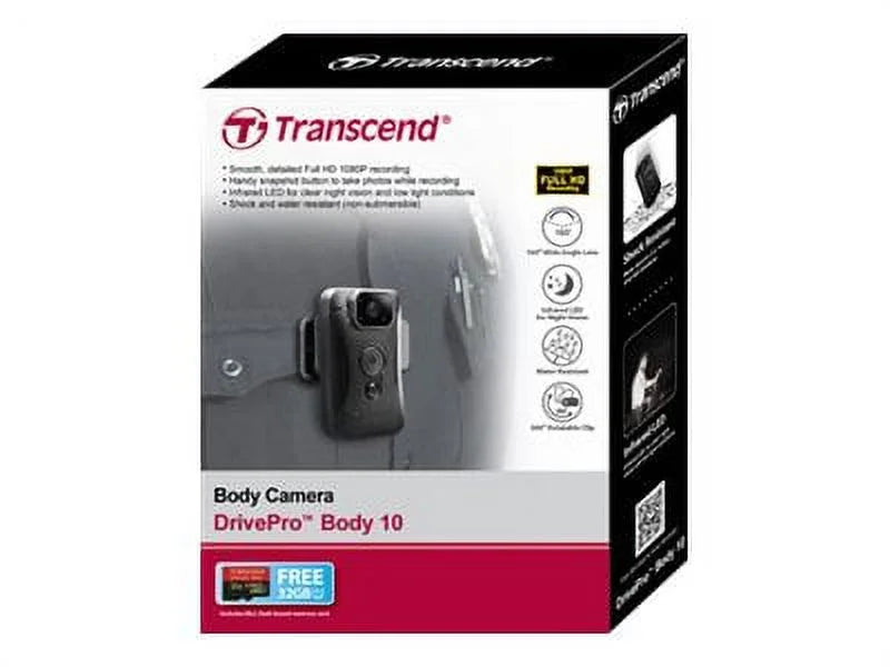 32GB, BODY CAMERA, DRIVEPRO BODY 10B, SONY SENSOR