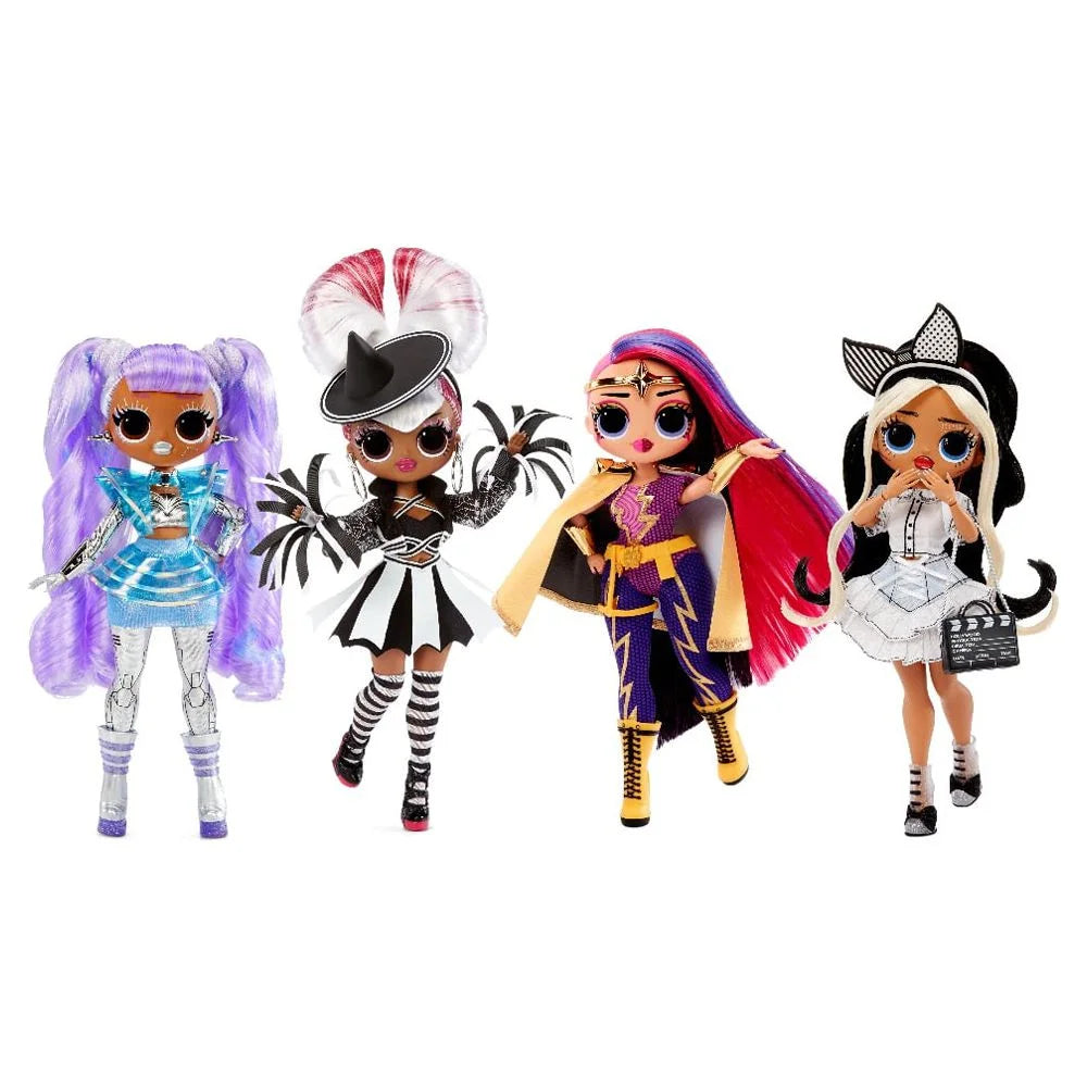LOL Surprise OMG Movie Magic™ Starlette Fashion Doll With 25 Surprises Including 2 Fashion Outfits, 3D Glasses, Movie Playset - Toys for Girls Ages 4 5 6+