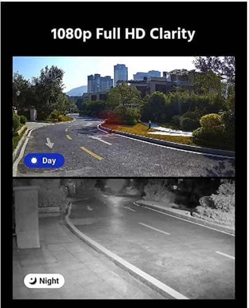 101AV Security Dome Camera 1080P 1920x1080 True Full-HD 4in1(TVI, AHD, CVI, CVBS) 3.6mm Fixed Lens SONY 2.4 Megapixel STARVIS Image Sensor In/Outdoor Smart IR DWDR Surveillance Home Office (Charcoal)