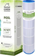 Homeland Goods PLF175A Pool Filter Replaces Hayward C1750, CX1750RE, PA175, Unicel C-8417, Filbur FC-1294, Sta-Rite PXC 175, Waterway PCCF-175, 25230-0175S, 817-0175P, 175 sqft 28 3/16" x 8 15/16" 1PK