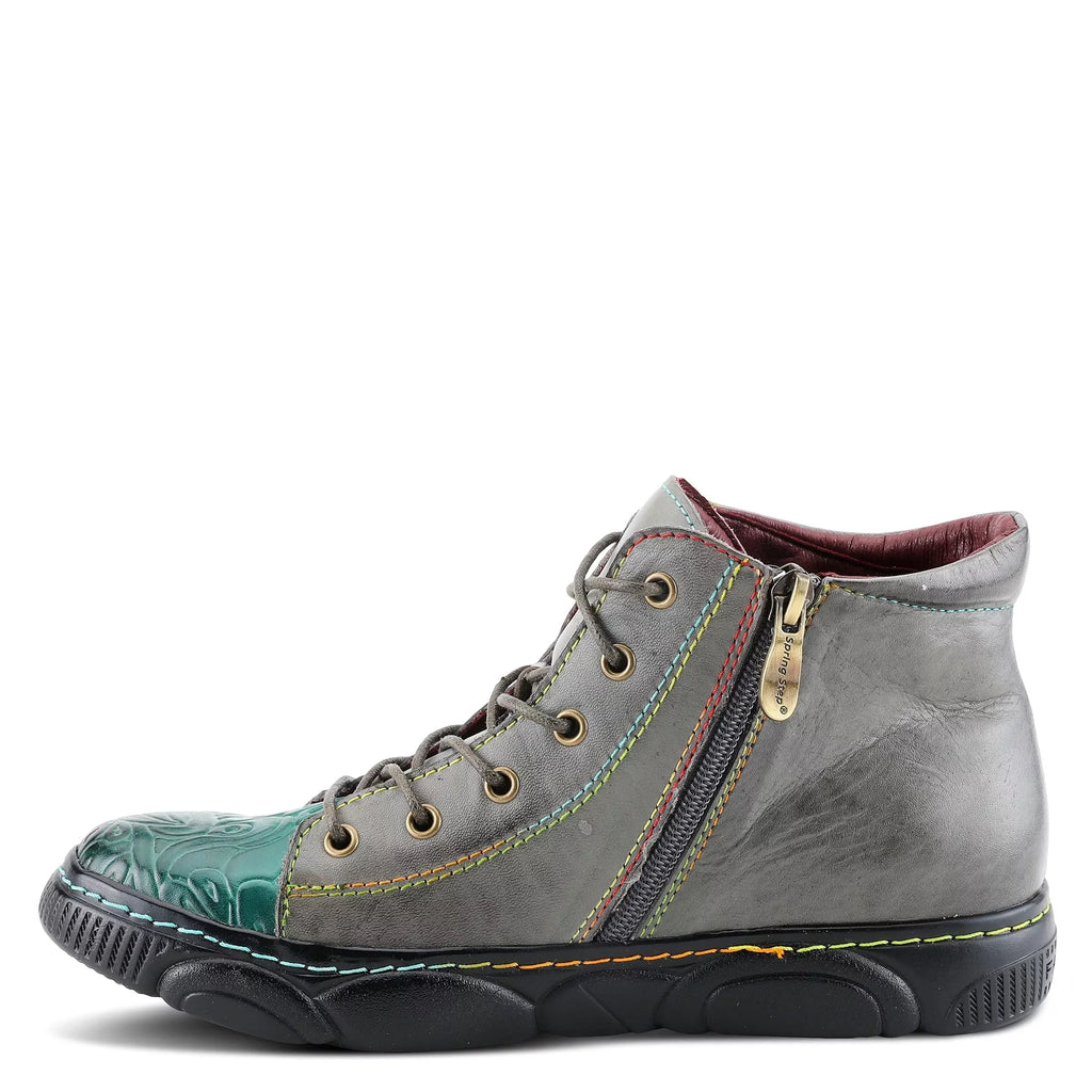 Spring Step L'Artiste Women's Daniellet Sneaker Grey Multi EU 35 / US 5