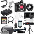 Nikon Z5 Mirrorless Digital Camera (Body) w/ FTZ II Mount Adapter+ 32GB + Extra Battery+ LED Flash- ULTIMATE Kit