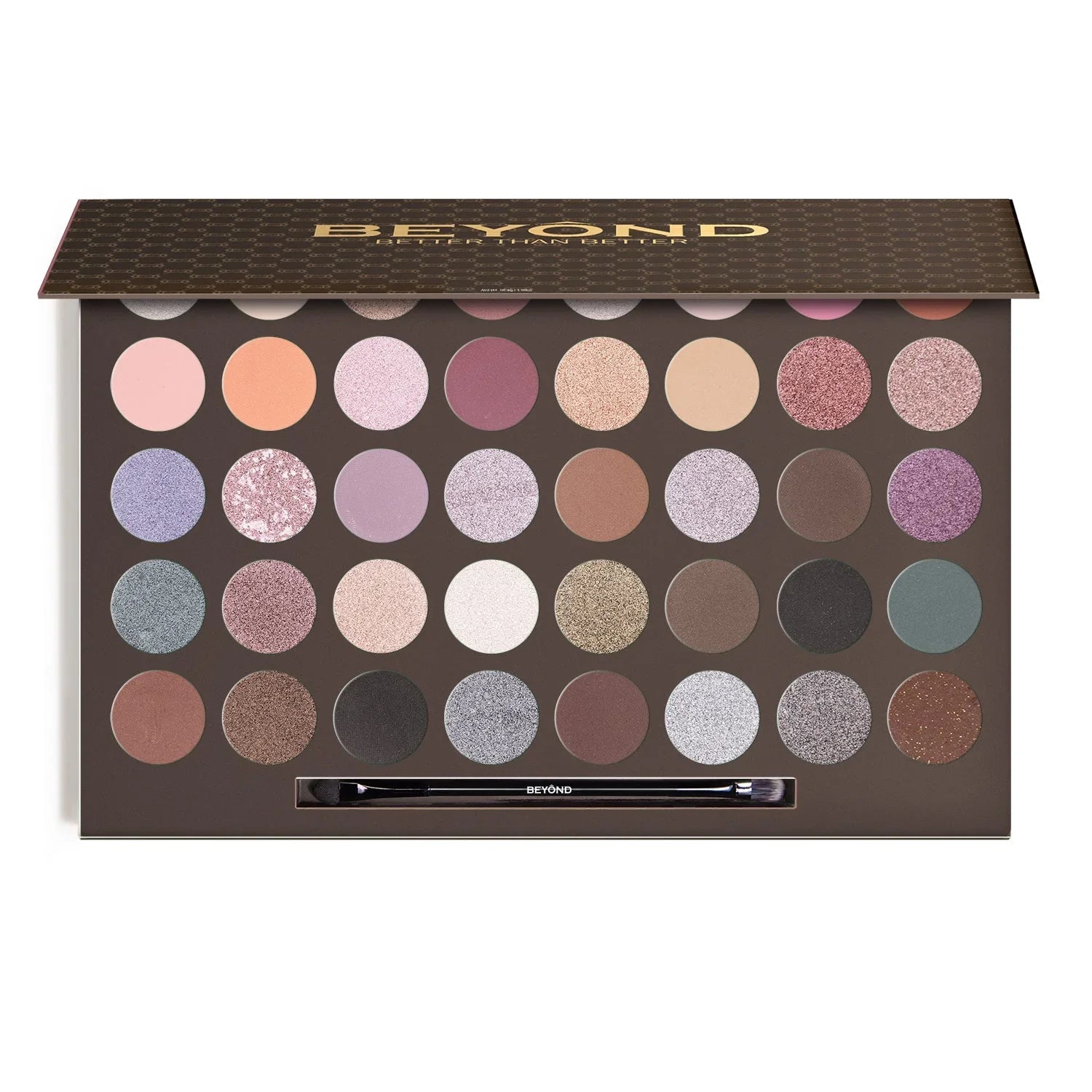 BEYOND SAVAGE PRO 40 Colors Shimmer & Matte Highly Pigment Eyeshadow Palette.