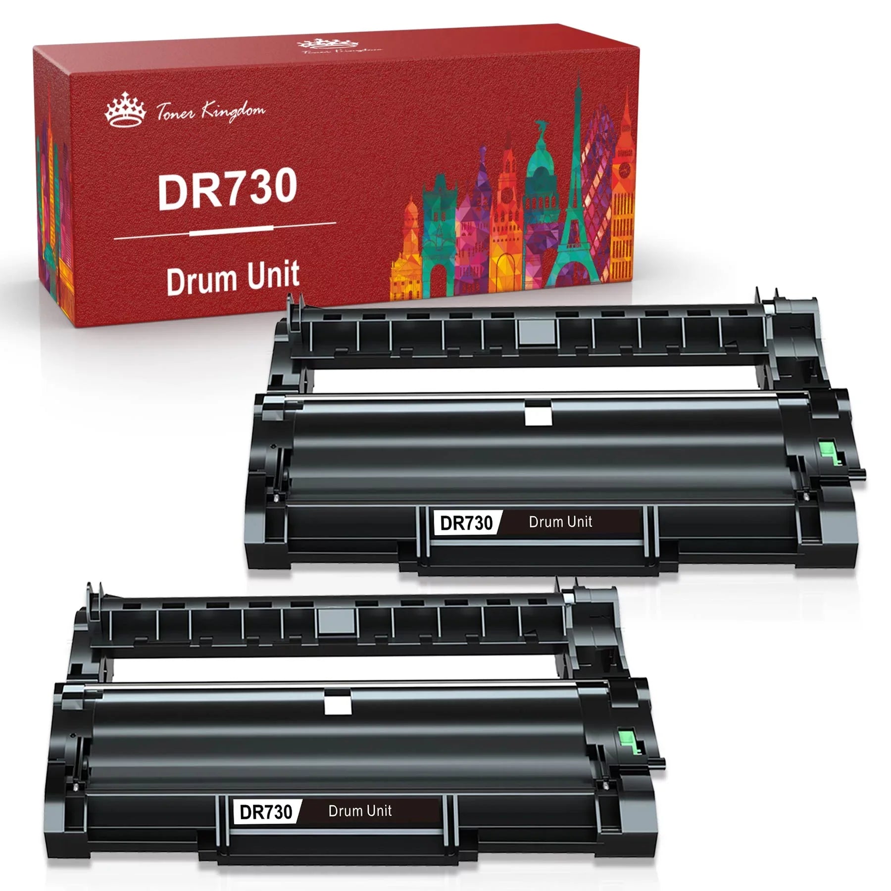 Matching for brother Printer DR730 Drum Unit Toner(2 pack)