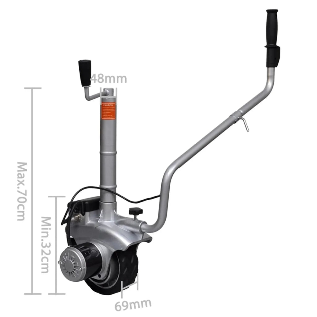 Tomshoo Motorized Jockey Wheel Trailer Mover 12 V 350 W