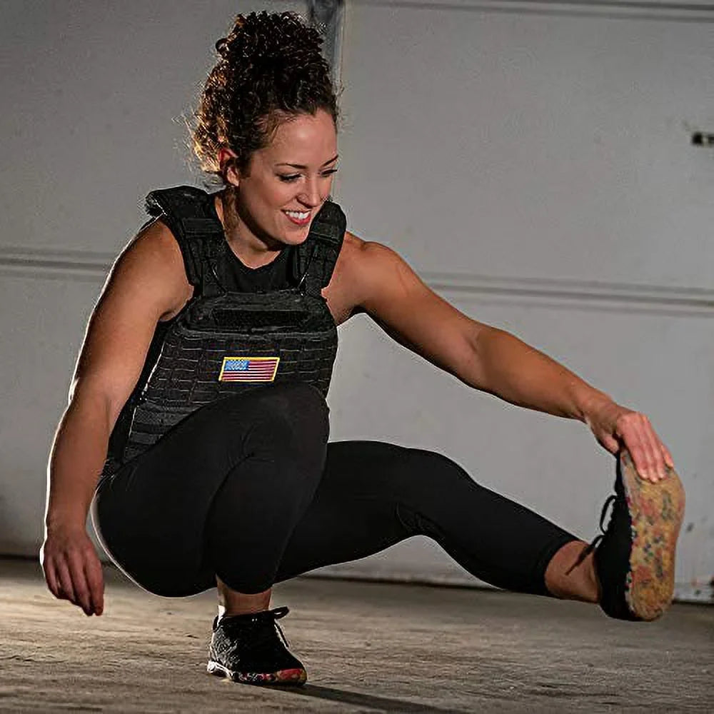 Weight Vest Plates - 8.75 LB Plates Sold In A Pair - 20LB Total Vest Weight - F&F Fitness - Fitting With Most Vests, Weight Carrier - Crossfit Training – Plates For Weighted Vest Workouts