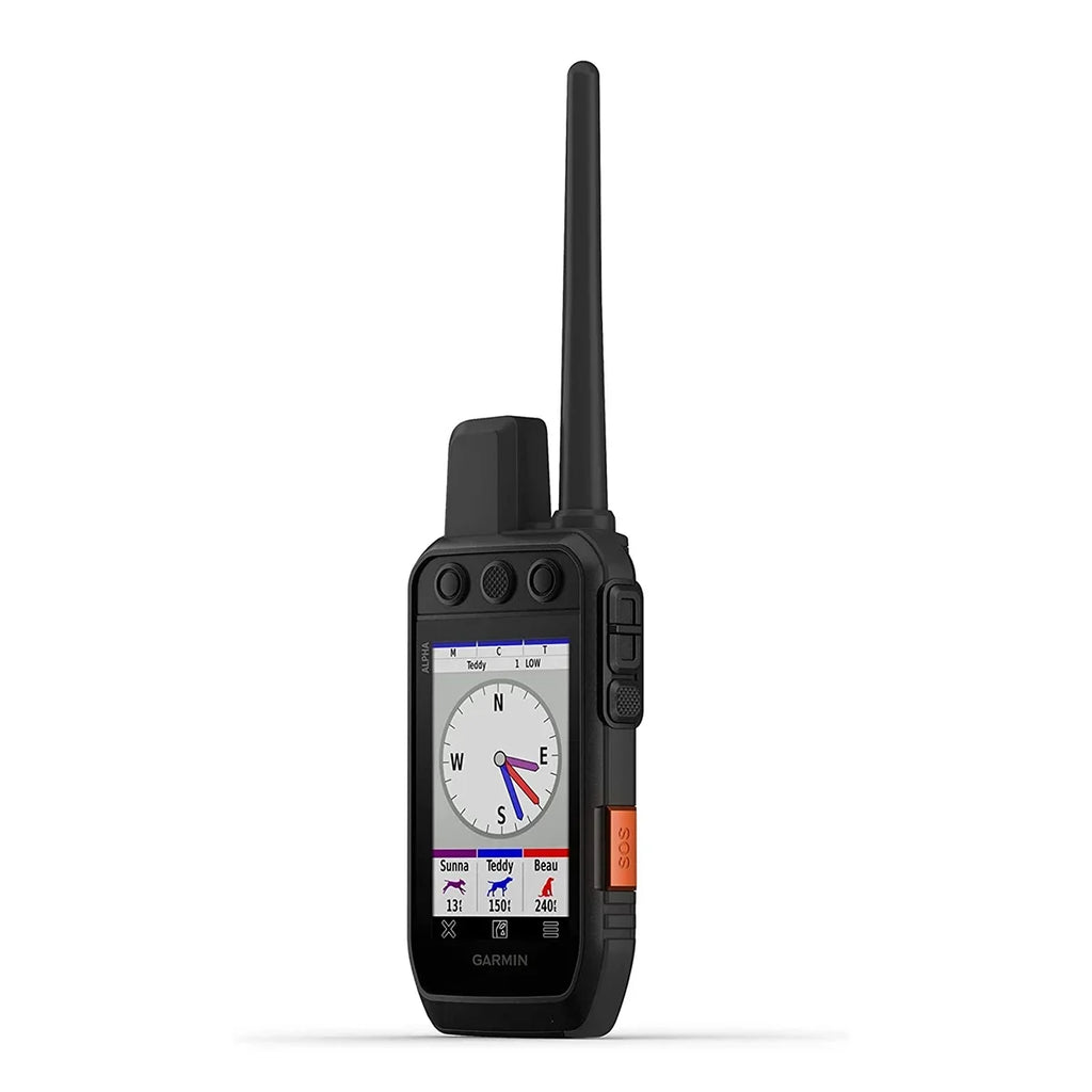 Garmin Alpha 300i (Garmin Alpha TT 15X Dog Collar Bundle) Dog Tracker Handheld Featuring inReach SOS Messaging