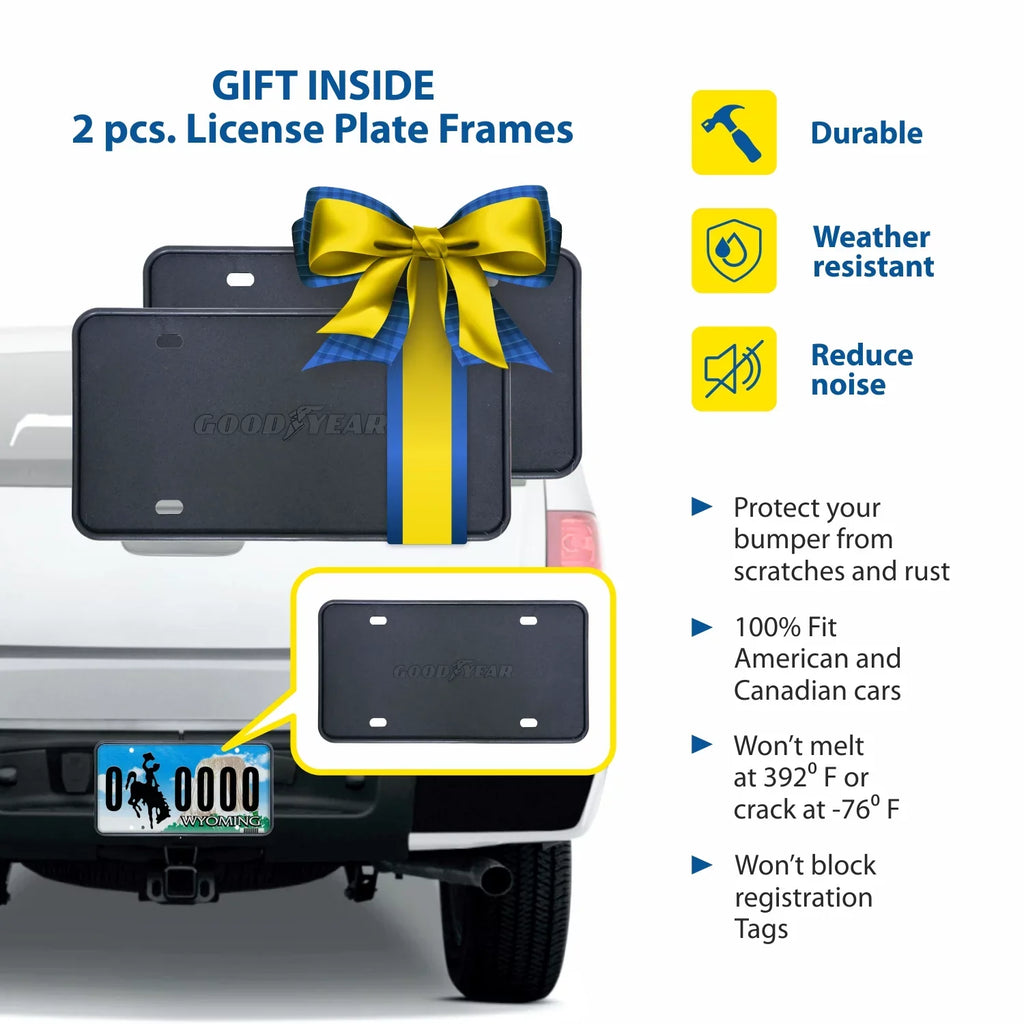 Goodyear Shatterproof in-Channel Window Deflectors for Subaru XV Crosstrek 2018-2023/Impreza Hatchback 2017-2023, Rain Guards, Window Visors for Cars, Vent Deflector, Car Accessories, 4 pcs - GY003477