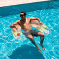 PoolCandy Rainbow Collection Party Pack with Deluxe Sun Chair and Jumbo Pool Noodle PC6123GRH