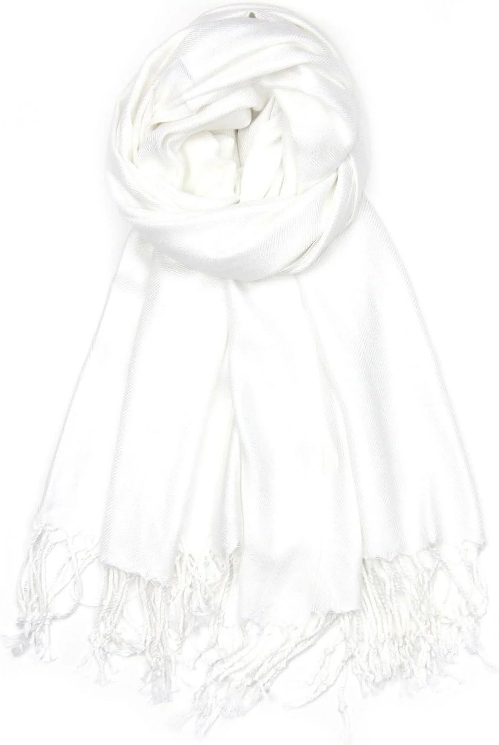 Achillea Large Soft Silky Pashmina Shawl Wrap Scarf in Solid Colors