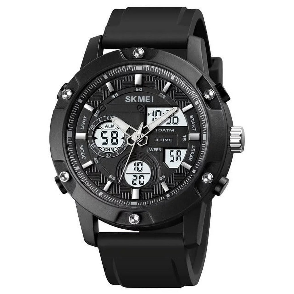 Original Men's Watches Luxury 100bar Waterproof Sport Watch Top Brand Skmei Wristwatch Fashion Count Down Led Light Clock Man - Digital Wristwatches
