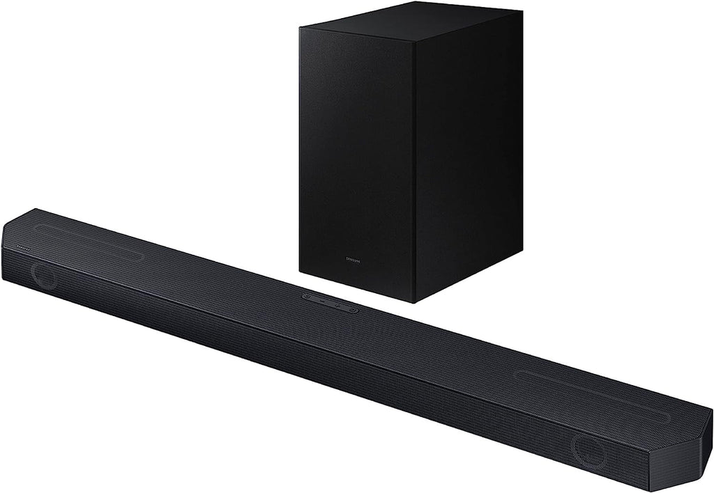 Samsung HW-Q600C 3.1.2ch Soundbar and Subwoofer with Dolby Atmos with a Walts TV SOUNDBAR-MOUNT for Fitting Soundbars Under 15lb (2023)