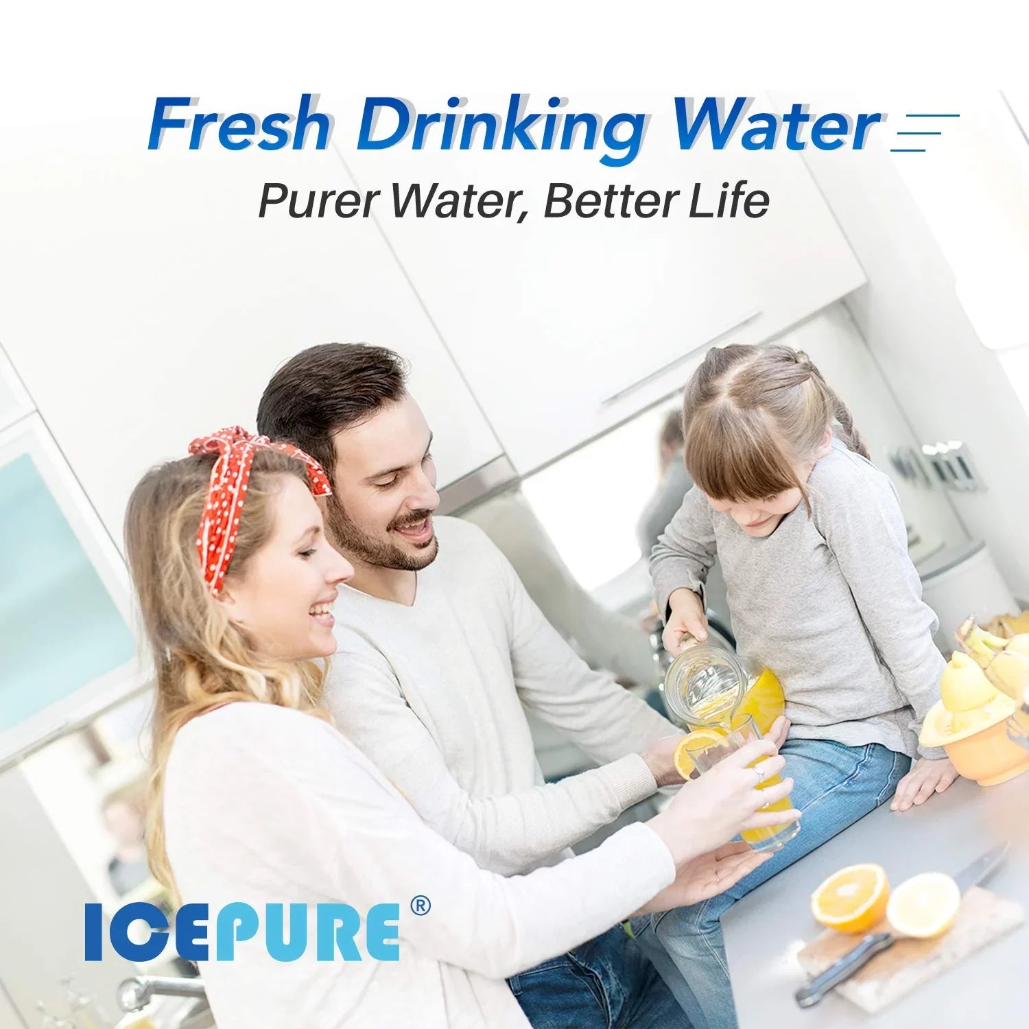 5 Micron 10" x 4.5" Whole House Water Filter Fitting with GE FXHTC, GXWH40L, RFC-BBSA, W50PEHD, Whirlpool WHKF-GD25BB, GXWH35F, GNWH38S, Dupont WFHD13001, Pentek R50-BB, 4WH-HDGR-F01 3PACK