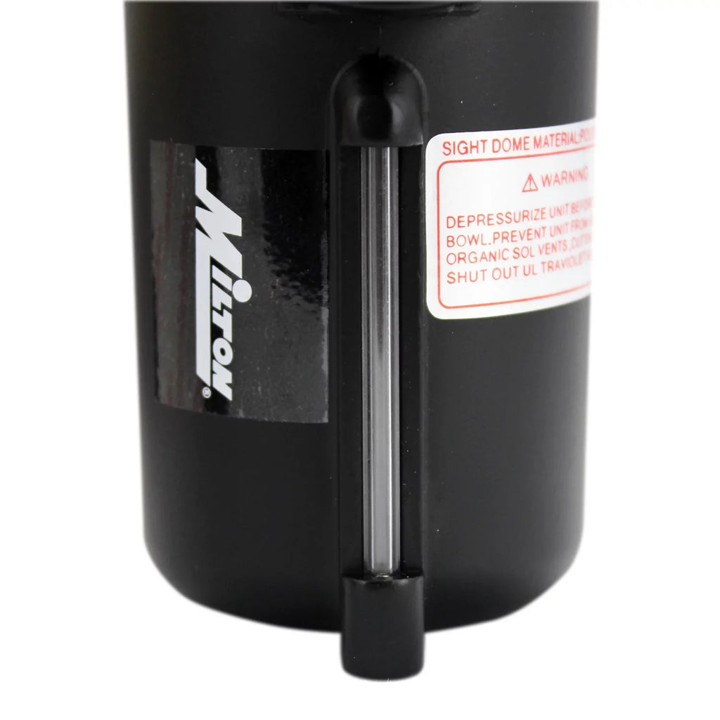 EXELAIR? by Milton FRL Air Lubricator - 1/4" NPT - Metal Bowl (EX45L-02M)