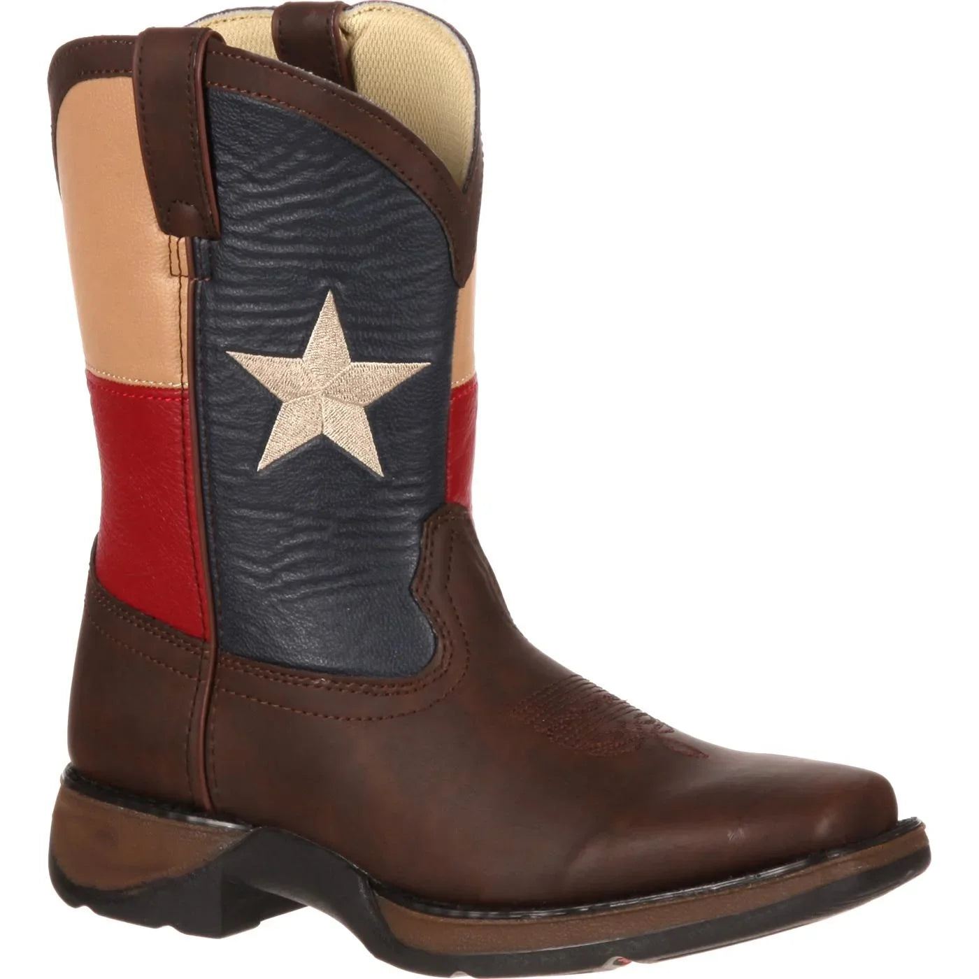 LIL' DURANGO® Kids' Texas Flag Western Boot Size 13.5(ME)