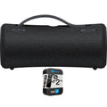 Restored Sony SRSXG300/BZ X-Series Portable Wireless Speaker Black Bundle with 2 YR CPS Enhanced Protection Pack (Refurbished)
