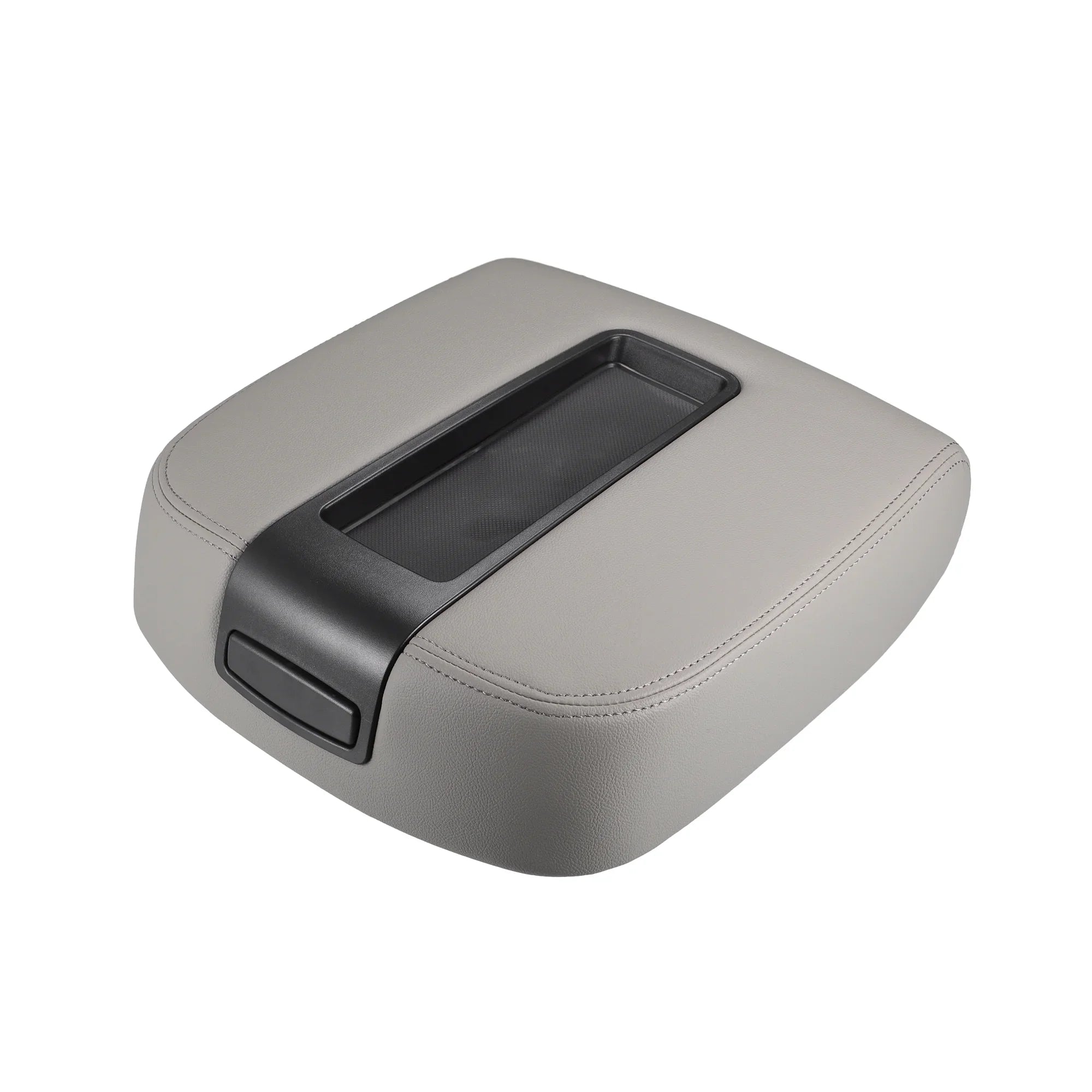 Center Console Lid Armrest Shield for Chevy Silverado 1500 2500HD 3500HD 2007-2013 No.19328717 Gray