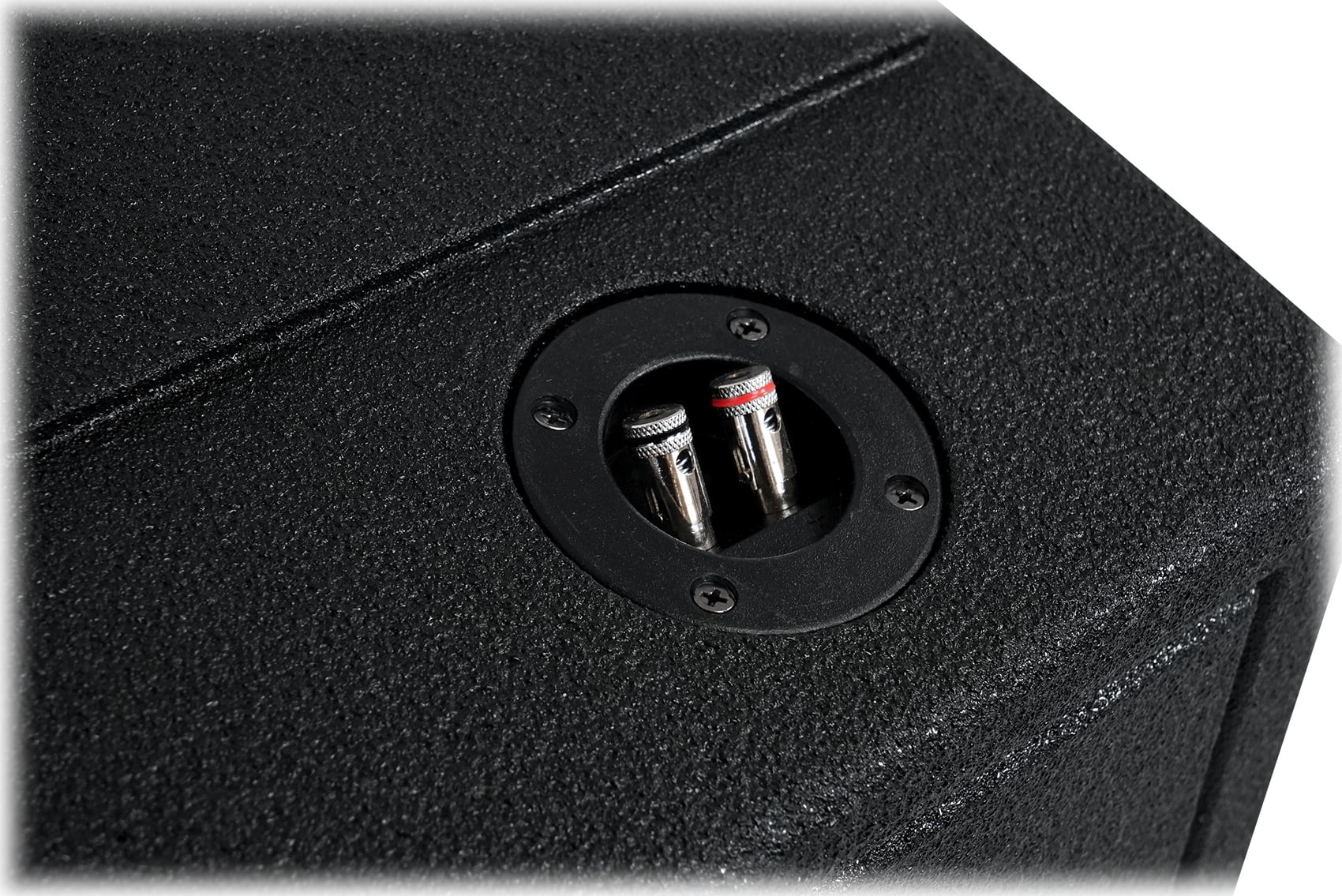 Rockville REC120 Quad 8" Ported Bedlined Sub Box For 2007- CURRENT GM Crew Cab