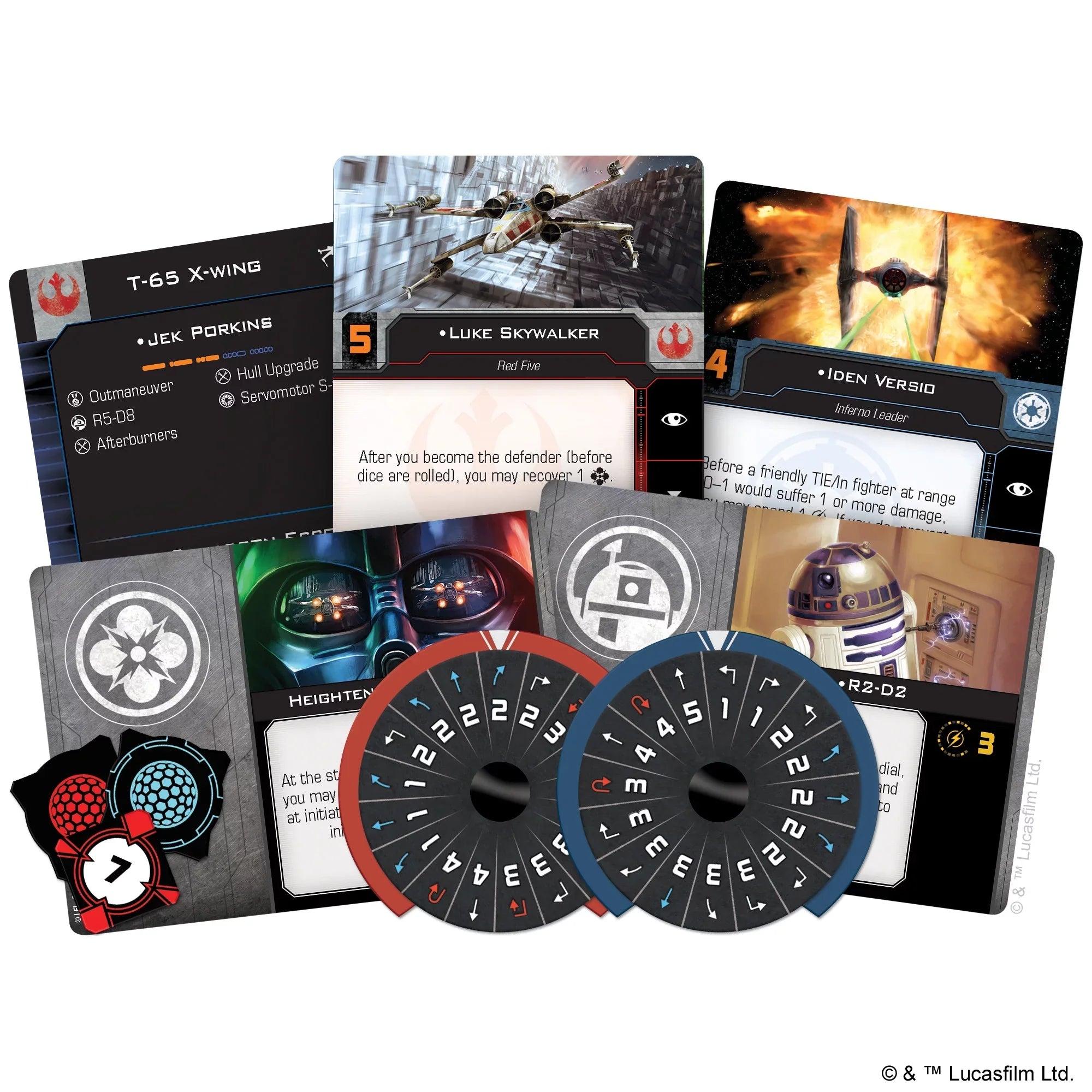 Star Wars: X-Wing Miniatures Battle Game Core Set, 2nd Edition for Ages 14 and up, from Asmodee