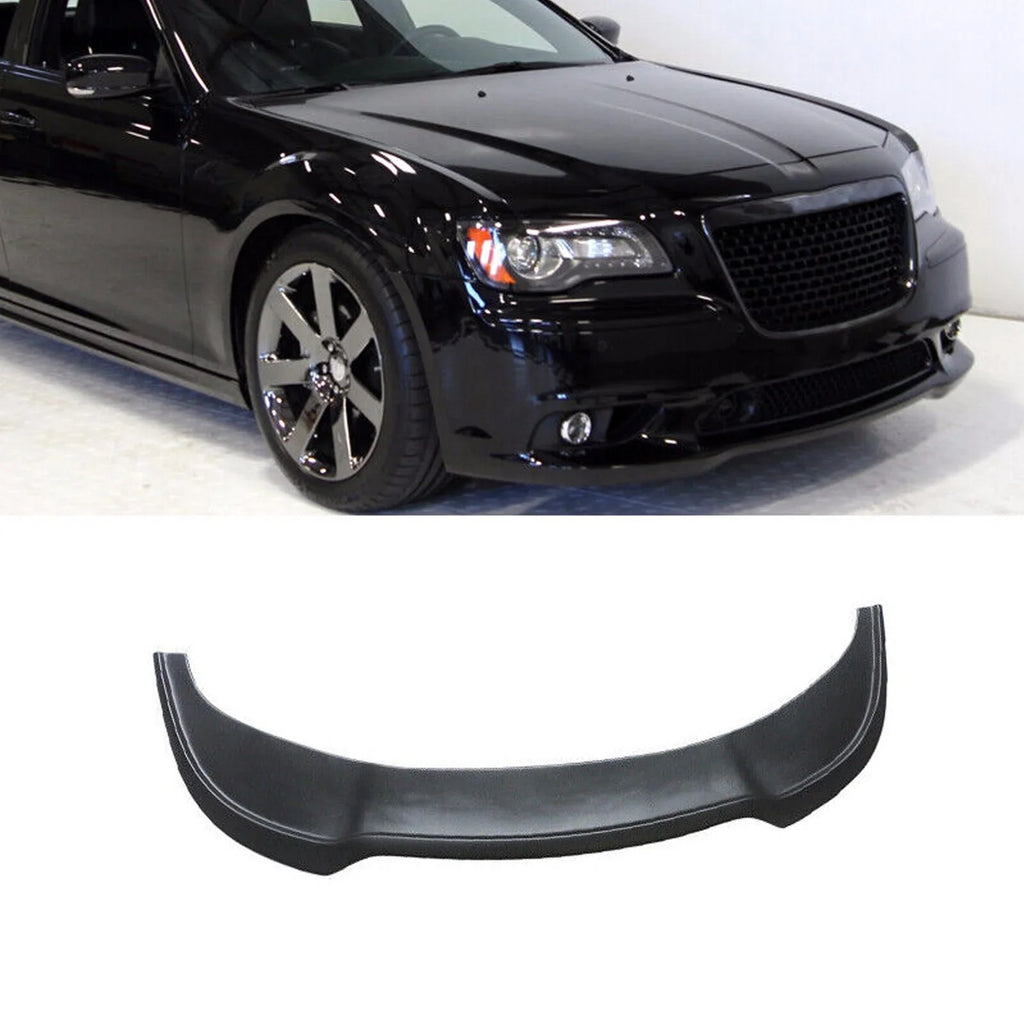 NINTE Front Bumper Lower Lip for 2015-2022 Chrysler 300 SRT Sedan Matte Black