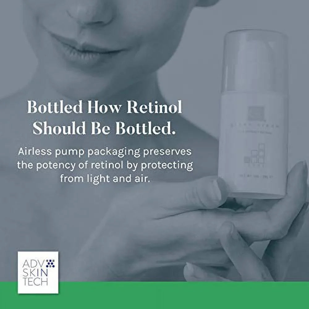 Green Cream Retinol, Level 9, High Potency, Airless Pump, 1 Ounce