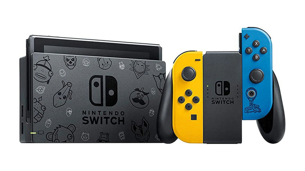 New Nintendo Switch Wildcat Bundle Fortnite Edition w/ adaptor