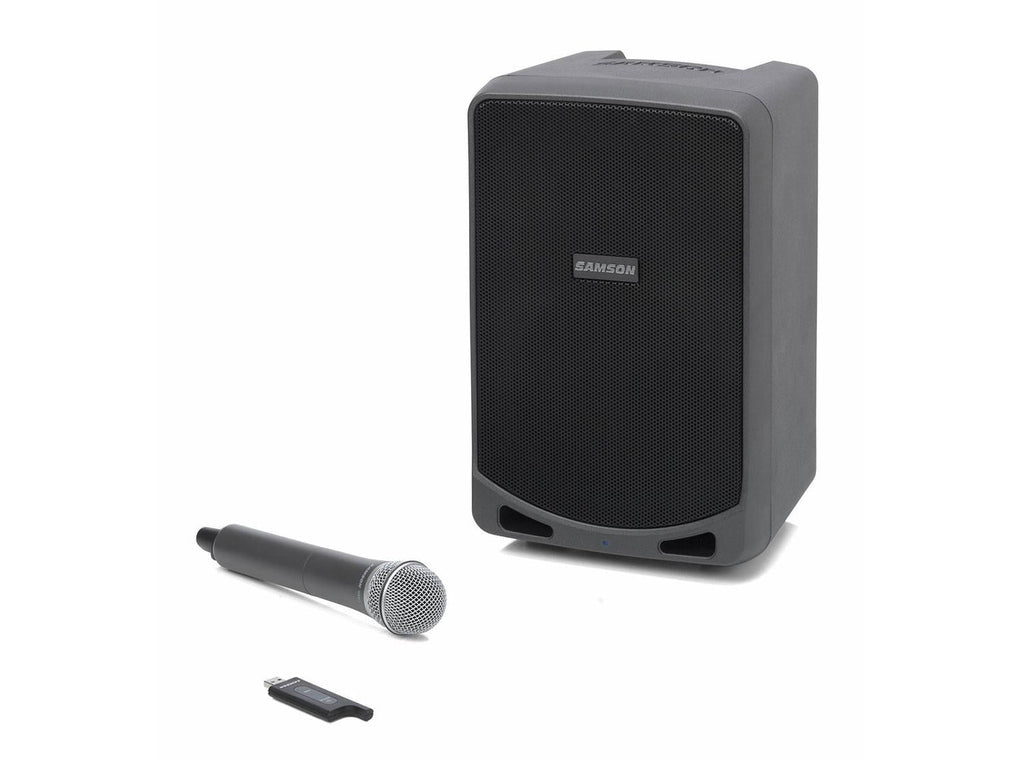 Samson Expedition XP106w Portable PA System with Wireless Handheld Mic System & Bluetooth