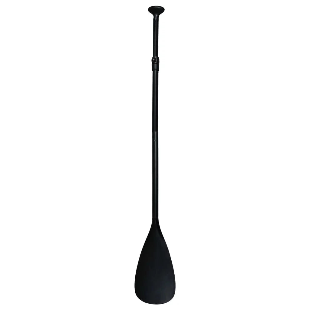 Stylish Inflatable Stand Up Paddle Board Set in Timeless Black and White
