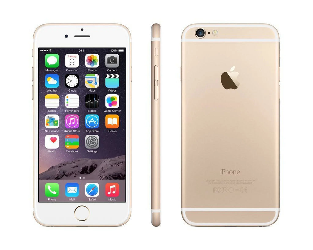 Pre-Owned Apple iPhone 6 64GB, Gold - T-Mobile (Refurbished: Good)