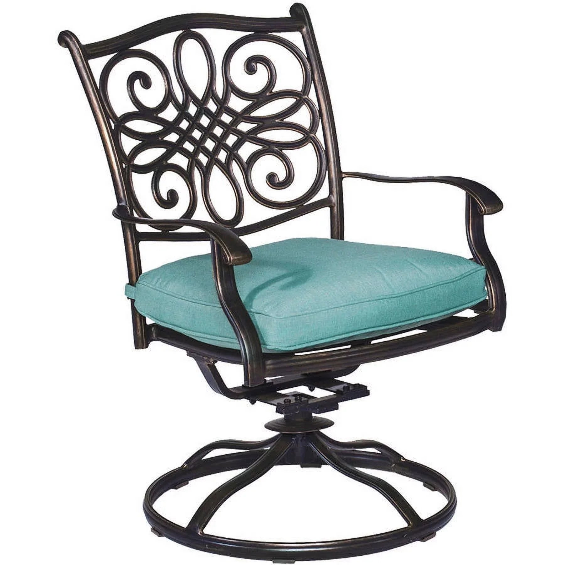 Cambridge Seasons 3-Piece Outdoor Bistro Set with Swivel Rockers
