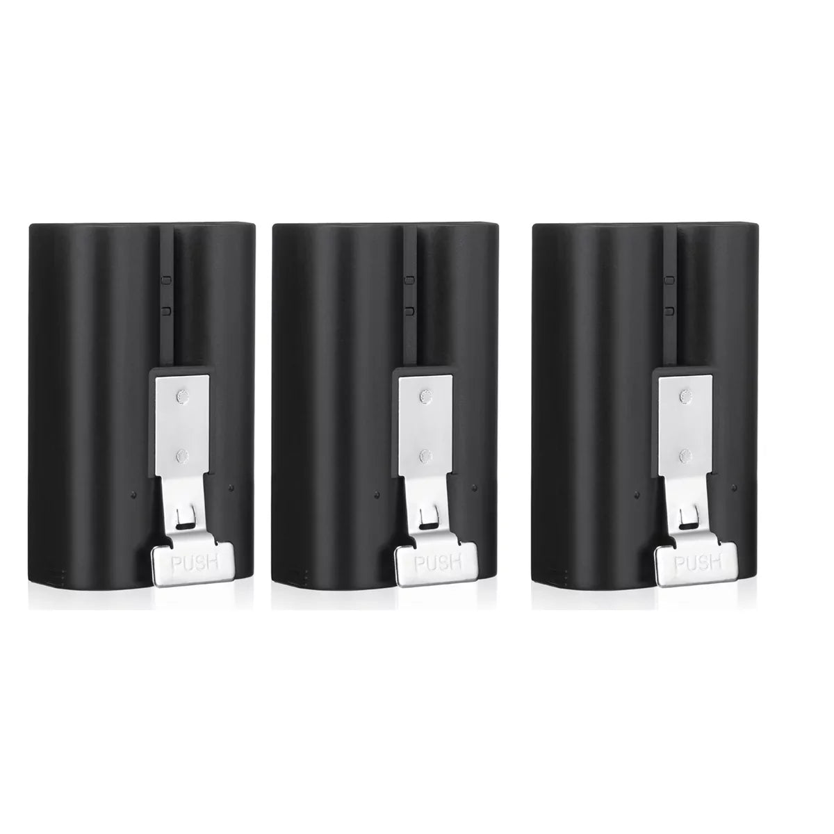 EBL 5-Pack Rechargeable Doorbell Replacement Battery Fitting with Ring Video Doorbell 2/3/3 Plus/4, Spotlight Cam, Stick Up Cam, for Ring Doorbell Camera, Backup Batteries 6040mAh 3.65V