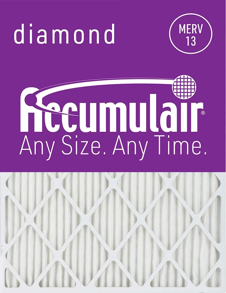 Accumulair Diamond 20x32x1 MERV 13 Air/Furnace Filters (6 pack)
