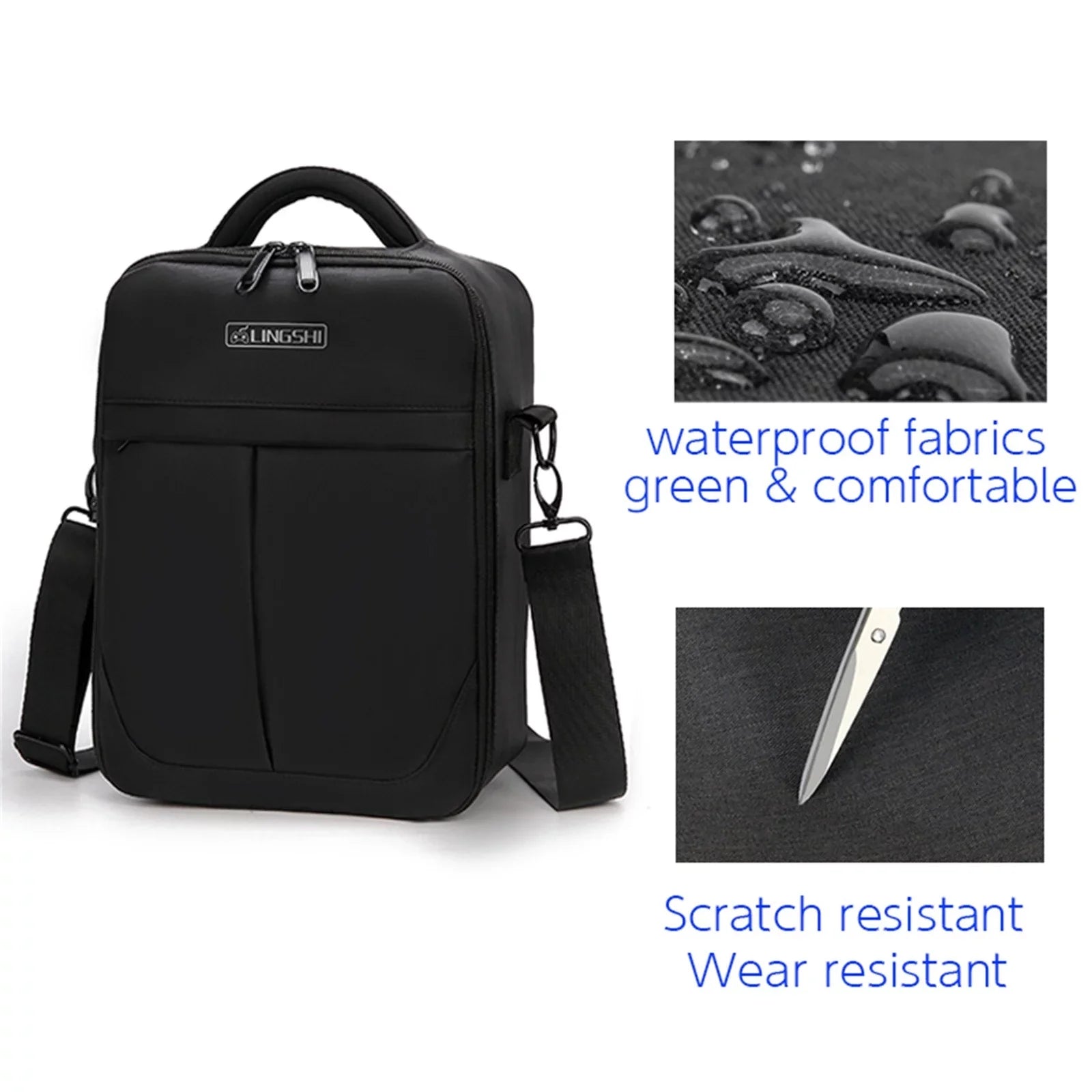 Bescita Shoulder Bag For Dji Air 2S Shockproof Canvas Storage Bag Charge Station Design