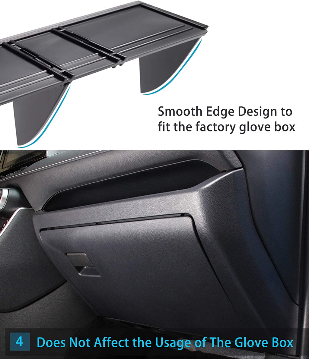 Jaronx Center Console Organizer Suitable with Toyota RAV4 2023 2022 2021 2020 2019, Center Console Glove Box Divider Storage Glove Box Organizer Tray