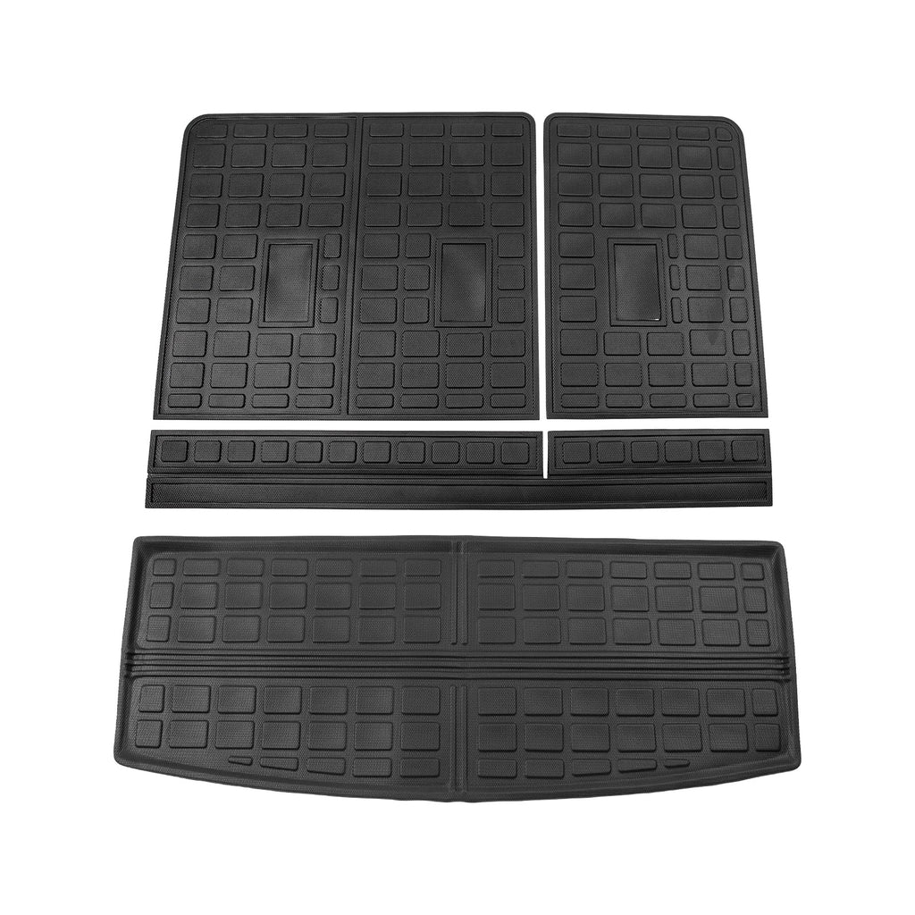 Fit 2021-2023 Chevrolet Tahoe GMC Yukon Rear Trunk Mat Cargo Liner Back Seat Wrap Protector Chevy Tahoe Accessories