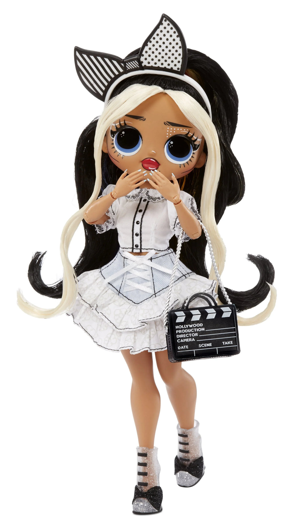 LOL Surprise OMG Movie Magic™ Starlette Fashion Doll With 25 Surprises Including 2 Fashion Outfits, 3D Glasses, Movie Playset - Toys for Girls Ages 4 5 6+