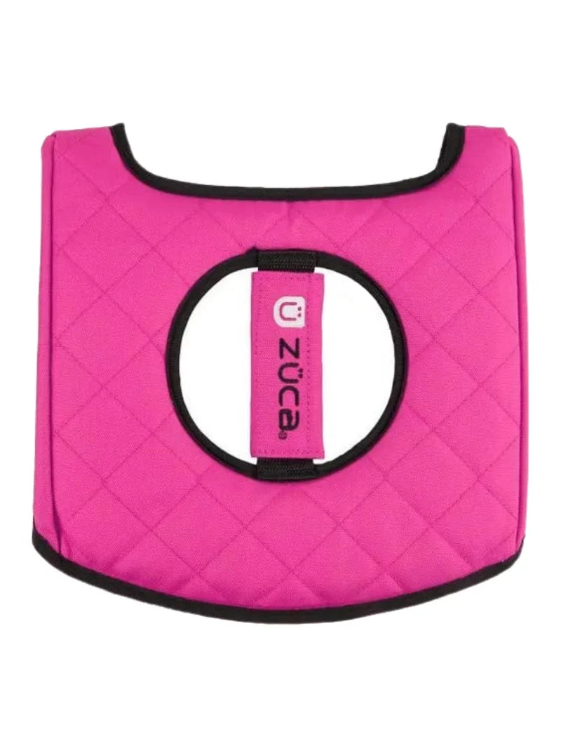 Zuca 18" Sport Bag - Persimmon with Black/Pink Seat Protection (Pink Frame)