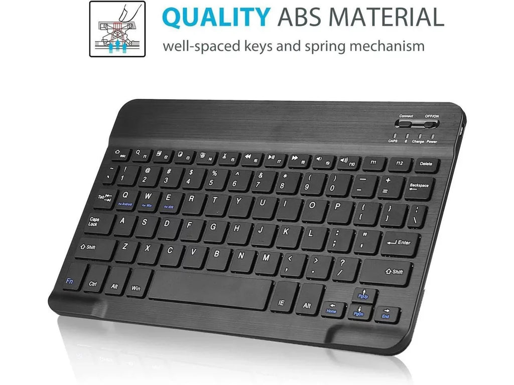 Wireless Keyboard Case for Lenovo Tab K10 2021 / Lenovo Tab M10 FHD Plus 2020 2nd Gen 10.3 inch TB-X606F / TB-X606X Slim Shell Lightweight Stand Coating with Detachable Keyboard