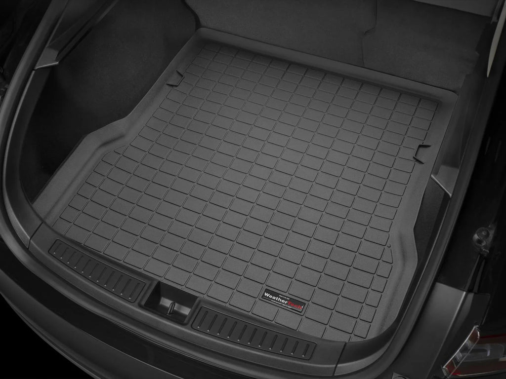 Climate Cargo Trunk Liner with Bumper Protector Suitable with 2021-2024 Jeep Grand Cherokee L - Behind 2nd Row Seating With Bumper Protector, Black