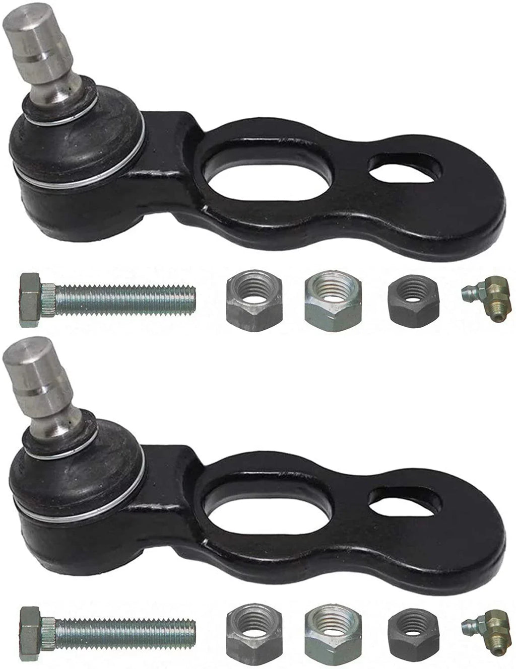 Detroit Axle - 16pc Front Suspension Kit for 1998-2002 Mercury Grand Marquis Lincoln Town Car Ford Crown Victoria, Ball Joints Tie Rods Pitman Idler Arms Adjusting Sleeves Front Rear Sway Bars