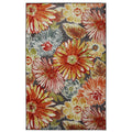 Mohawk Home New Wave Charm Multi Printed Area Rug, 7'6"x10', Grey & Orange