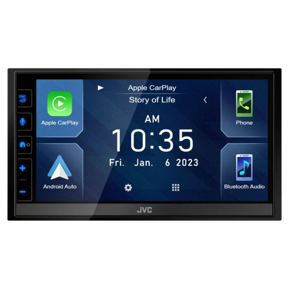 New JVC KW-M780BT 6.8" Double-DIN Digital Multimedia Receiver with Backup Camera