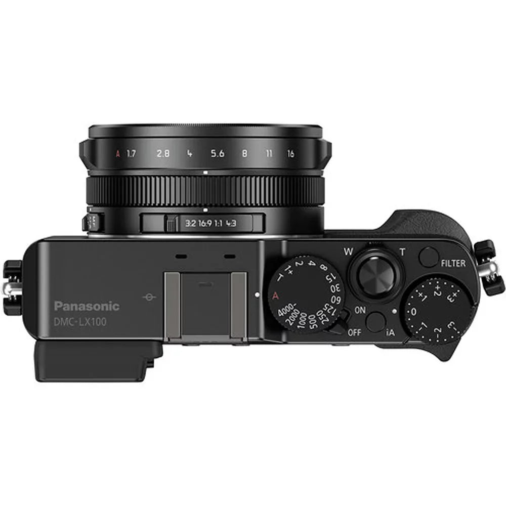 Panasonic Lumix LX100 12.8 Megapixel Bridge Camera, Black