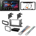 KIT4960 Bundle for 2011-2014 Toyota Sienna Van W/ Pioneer AVH-241EX Double DIN Car Stereo with Bluetooth/Backup Camera/Installation Kit/in-Dash DVD/CD AM/FM 6.2" Touchscreen Digital Media Receiver