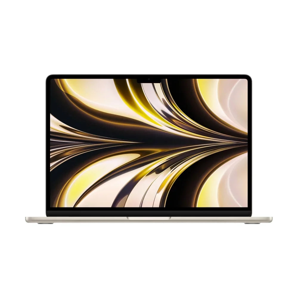 Restored Apple Macbook Air 13.6-inch (8GPU, Starlight) 3.5Ghz 8-Core M2 (2022) Laptop 256 GB Flash HD & 8GB RAM-Mac OS (Certified, 1 Yr Warranty) (Refurbished)