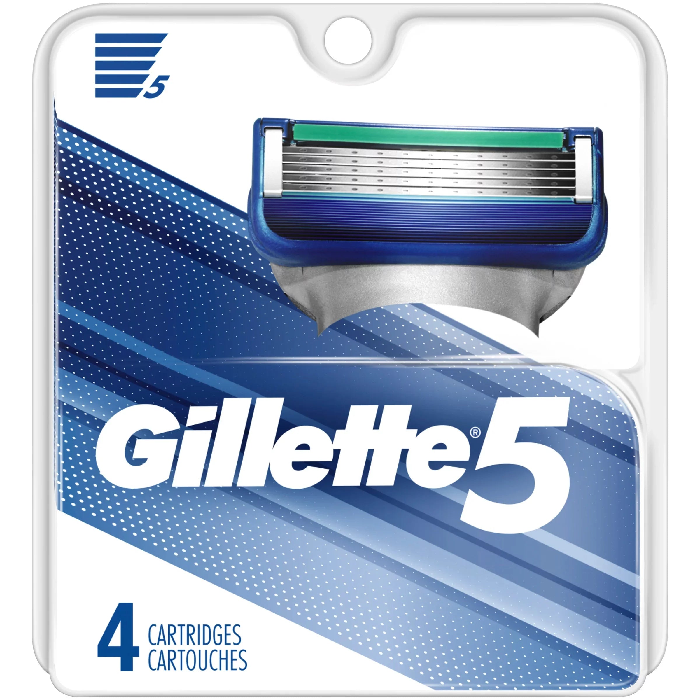 Gillette5 Mens Razor Blade Refill Cartridges (Choose Count)