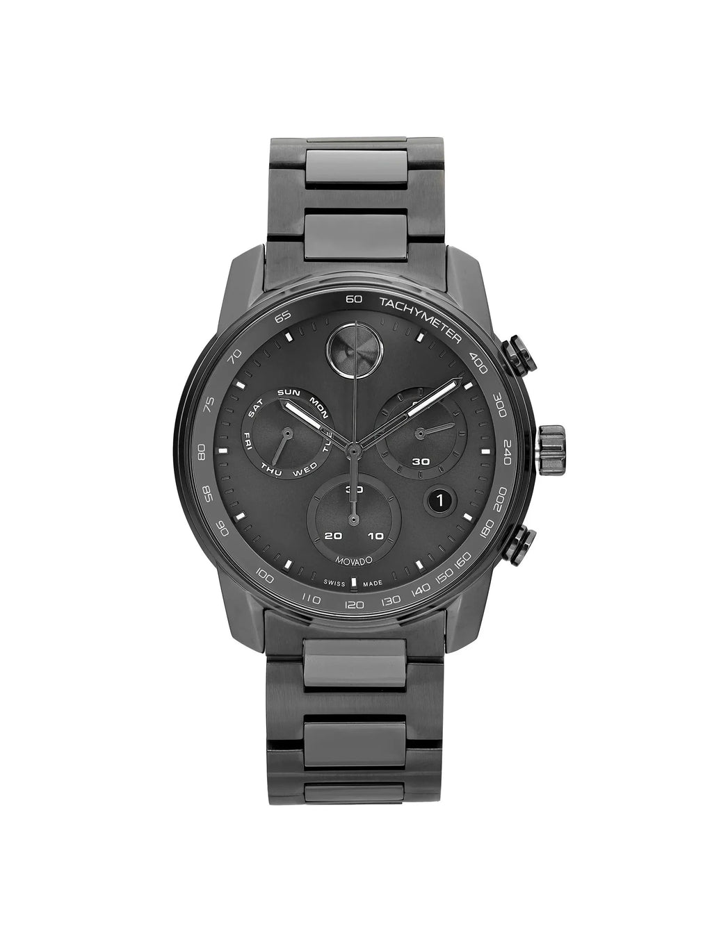 Movado Bold Verso 44mm Chronograph Quartz Men Watch 3600867 (Without Box)