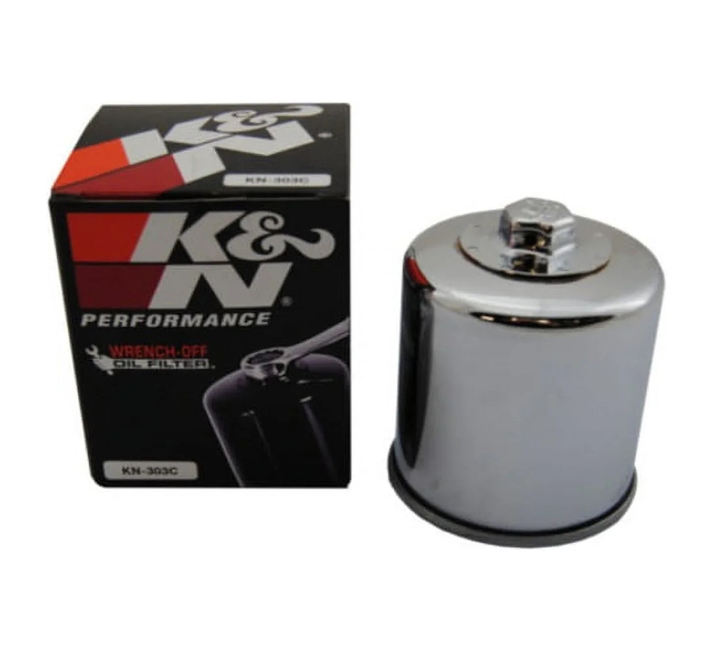 K&N Air and Oil Filter Chrome Kit for ATV/UTV POLARIS Scrambler 500 2x4 2001-2002