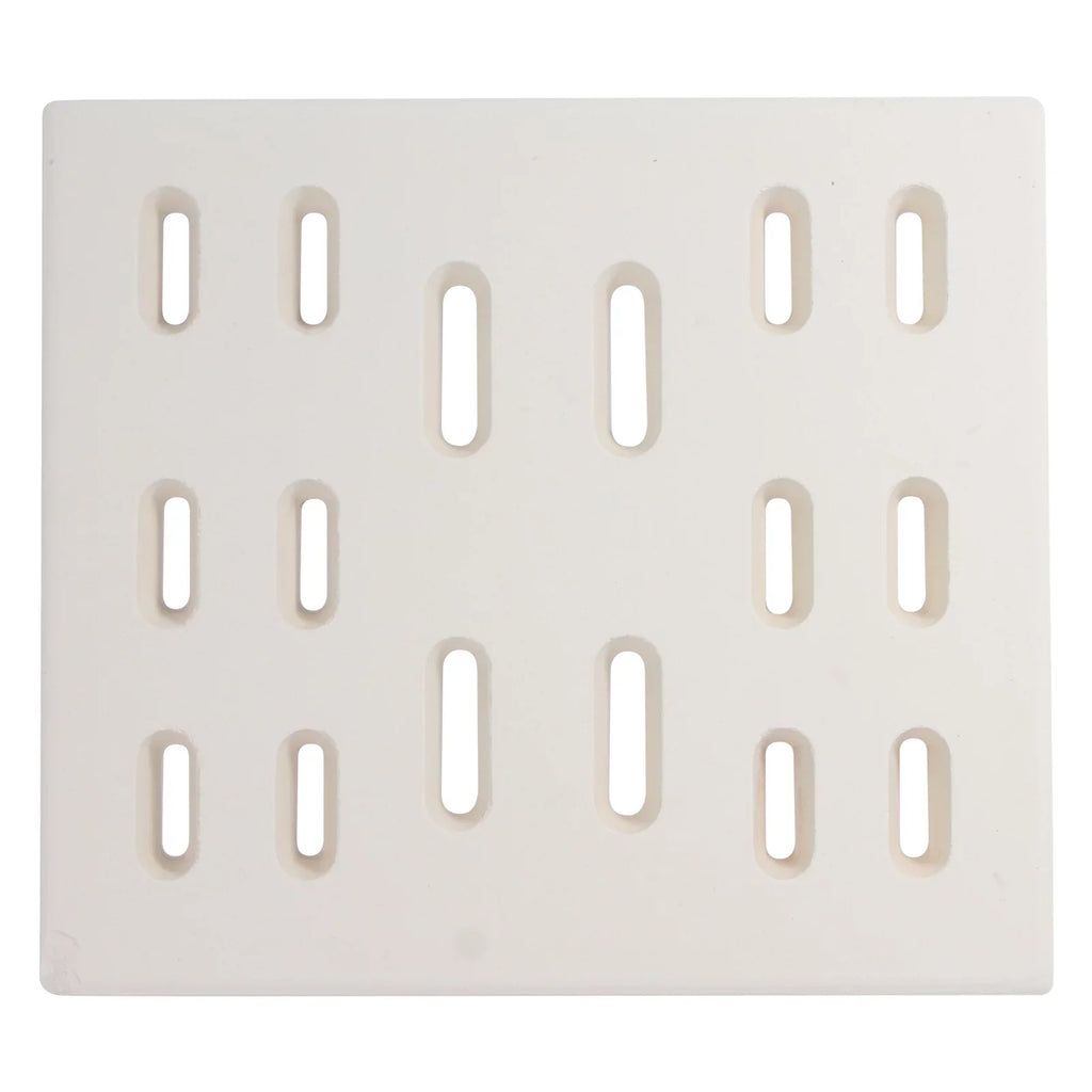 3-Pack BBQ Grill Heat Shield Plate Tent Replacement Parts for Bakers Chefs Regal04CLP - Matching Barbeque Ceramic Flame Tamer, Guard, Deflector, Flavorizer Bar, Vaporizer Bar, Burner Coating 8"