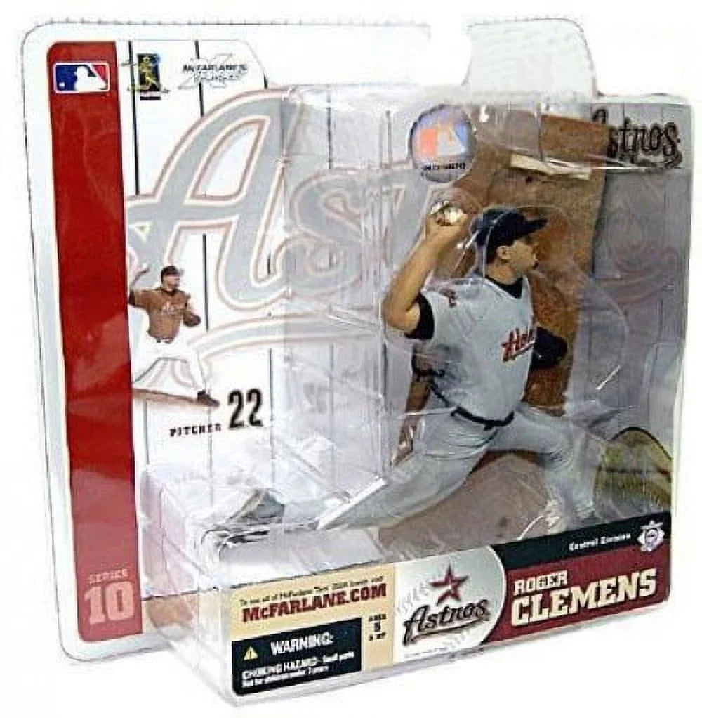 McFarlane MLB Sports Picks Series 10 Roger Clemens Action Figure (Gray Jersey Variant)